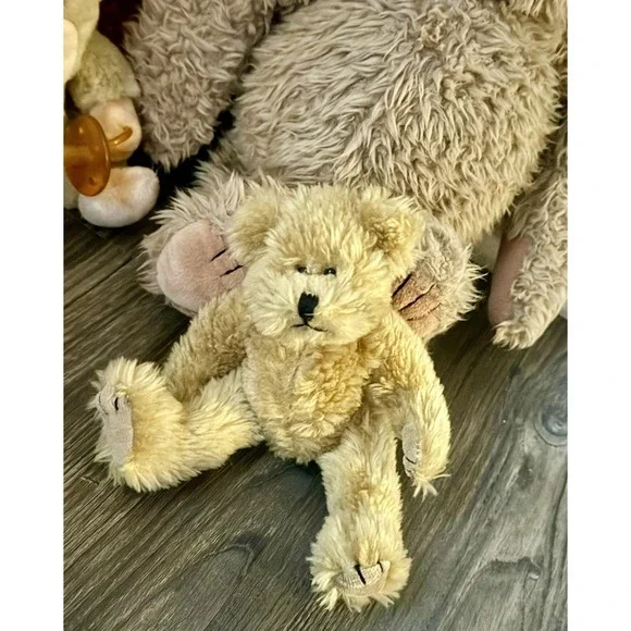 VINTAGE Boyds Russ Ganz TY 1980s 1990s Lot Of 7 Stuffed Animals Bears Monkey - Picture 6 of 14